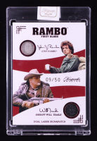 John Rambo/Lieutenant Tay 2024 Keepsake Edition Dual Laser Signapatch Authentic Rambo First Blood Part II #92 #33/50 at PristineAuction.com