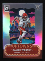 Xavier Worthy 2024 Donruss Optic Uptowns #7 RC at PristineAuction.com