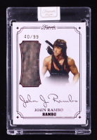 John Rambo 2024 Keepsake Edition Laser Signapatch Authentic Rambo II #31 #40/99 at PristineAuction.com