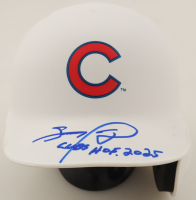 Sammy Sosa Signed Cubs Mini Batting Helmet Inscribed "Cubs HOF 2025" (Beckett) at PristineAuction.com