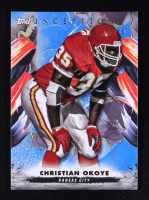 Christian Okoye 2024 Topps Inception Blue #68 #07/10 at PristineAuction.com