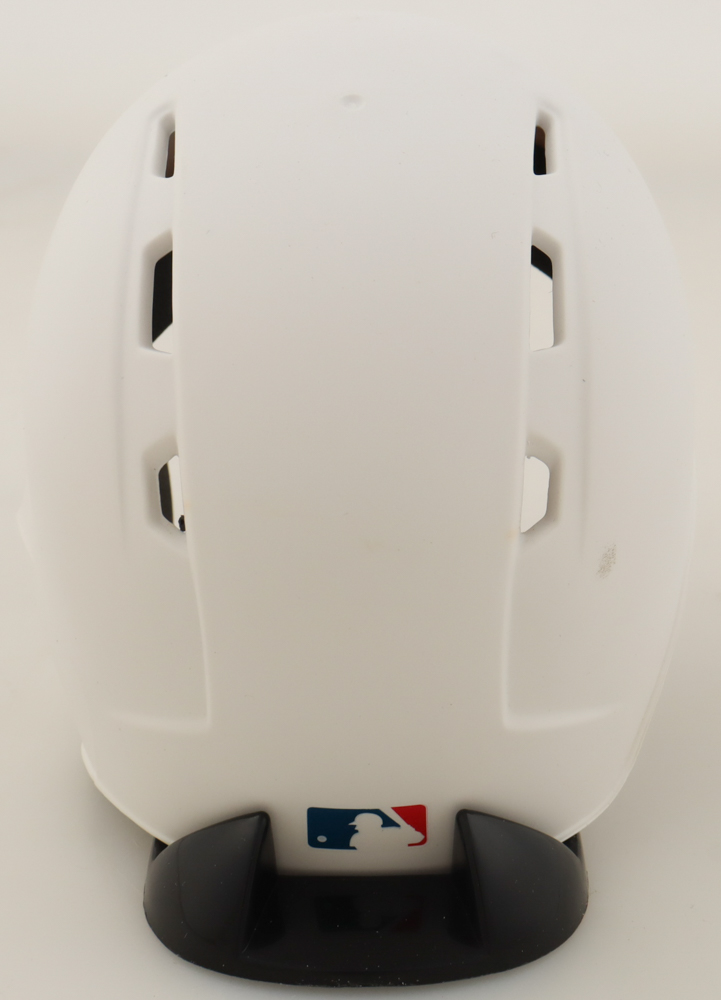 Sammy Sosa Signed Cubs Mini Batting Helmet Inscribed "Cubs HOF 2025" (Beckett) at PristineAuction.com Sammy Sosa Signed Cubs Mini Batting Helmet Inscribed "Cubs HOF 2025" (Beckett) at PristineAuction.com
