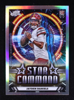 Jayden Daniels 2024 Topps Cosmic Chrome Star Command #SC25 RC at PristineAuction.com