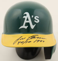 Jose Canseco Signed Athletics Mini Batting Helmet Inscribed "40/40 1988" (Beckett) at PristineAuction.com