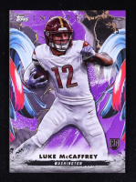 Luke McCaffrey 2024 Topps Inception Purple #173 #117/125 RC at PristineAuction.com