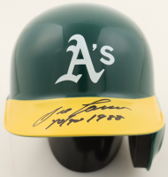 Jose Canseco Signed Athletics Mini Batting Helmet Inscribed "40/40 1988" (Beckett) at PristineAuction.com