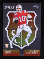 Drake Maye 2024 Select Select Certified Rookies #3 RC at PristineAuction.com