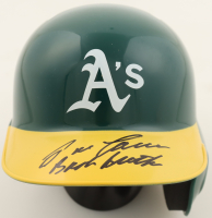 Jose Canseco Signed Athletics Mini Batting Helmet Inscribed "Bash Brother" (Beckett) at PristineAuction.com