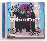 "The Osbournes" CD Album Insert Signed By (4) with Ozzy Osbourne, Sharon Osbourne, Jack Osbourne & Kelly Osbourne (JSA) at PristineAuction.com