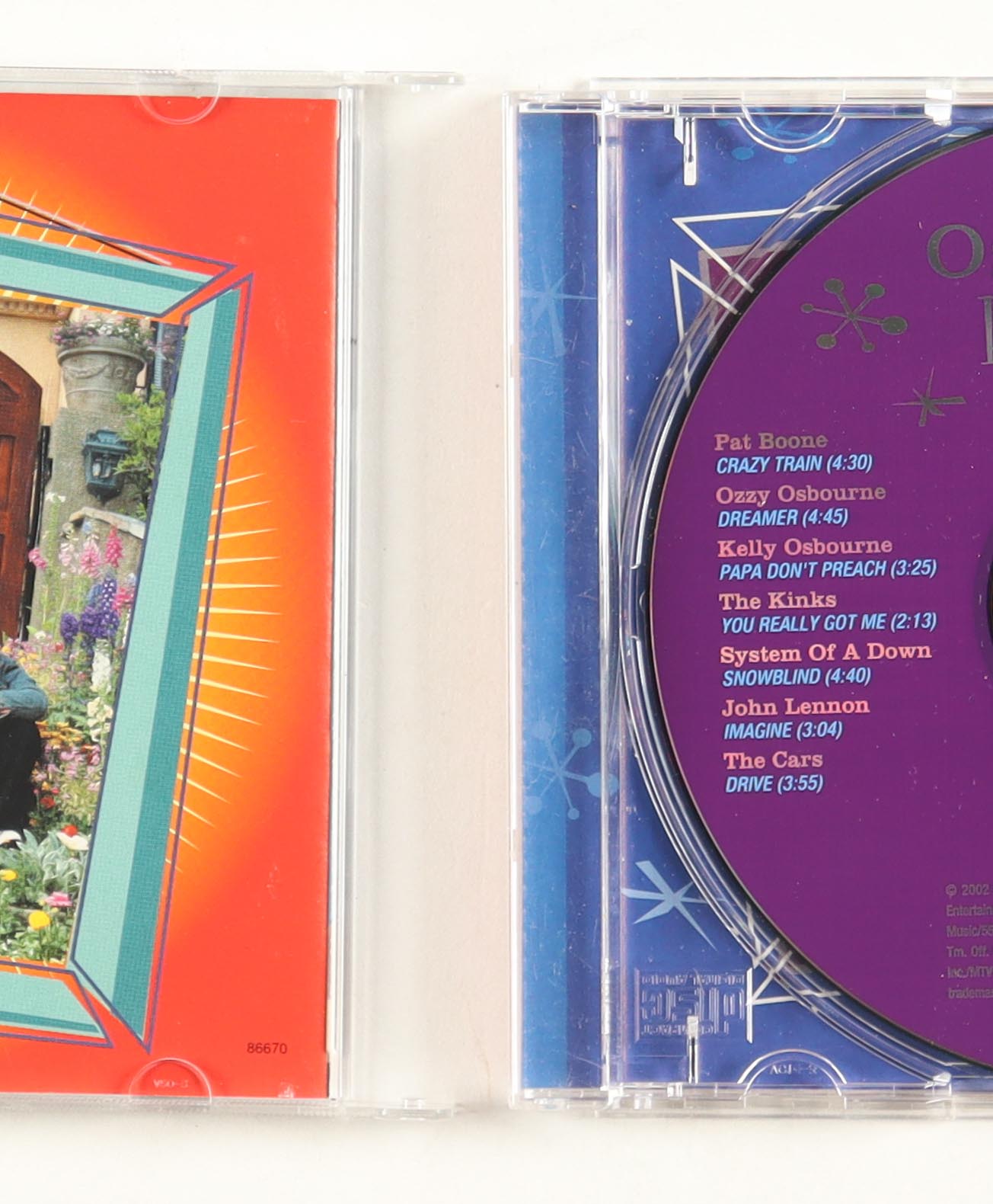 "The Osbournes" CD Album Insert Signed By (4) with Ozzy Osbourne, Sharon Osbourne, Jack Osbourne & Kelly Osbourne (JSA) at PristineAuction.com "The Osbournes" CD Album Insert Signed By (4) with Ozzy Osbourne, Sharon Osbourne, Jack Osbourne & Kelly Osbourne (JSA) at PristineAuction.com