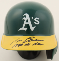 Jose Canseco Signed Athletics Mini Batting Helmet Inscribed "1986 AL ROY" (Beckett) at PristineAuction.com