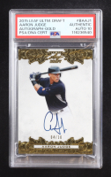 Aaron Judge Signed 2015 Leaf Ultimate Draft Auto Gold #BAAJ1 RC #04/10 (PSA | Autograph Graded PSA 10) at PristineAuction.com