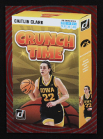 Caitlin Clark 2024 Panini Caitlin Clark Collection Donruss Crunch Time Target #CT2 RC at PristineAuction.com