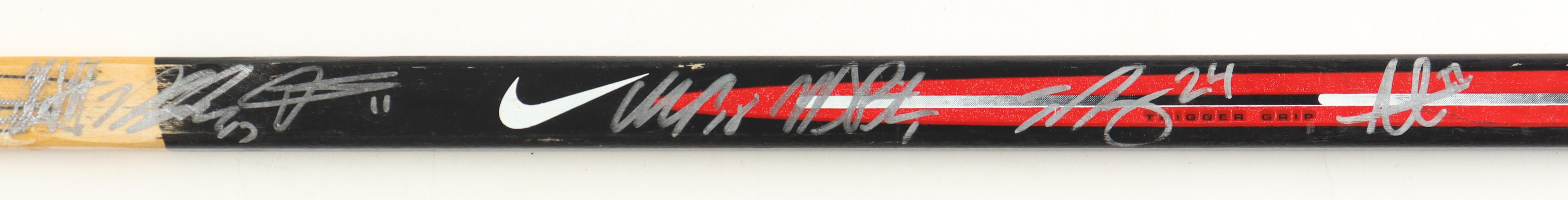 Nike Team Canada Hockey Stick Signed By (23) with Barrett Hayton, Alexis Lafreniere, Max Comtois, Cody Glass (JSA) at PristineAuction.com Nike Team Canada Hockey Stick Signed By (23) with Barrett Hayton, Alexis Lafreniere, Max Comtois, Cody Glass (JSA) at PristineAuction.com
