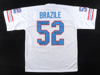 Robert Brazile Signed Jersey Inscribed "HOF 18", "7x PB" & "Dr. Doom" (Wilder) at PristineAuction.com