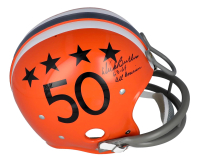 Dick Butkus Signed Illinois Full-Size Throwback RK Suspension Helmet Inscribed "63-64 All American" (Tri-Star) at PristineAuction.com