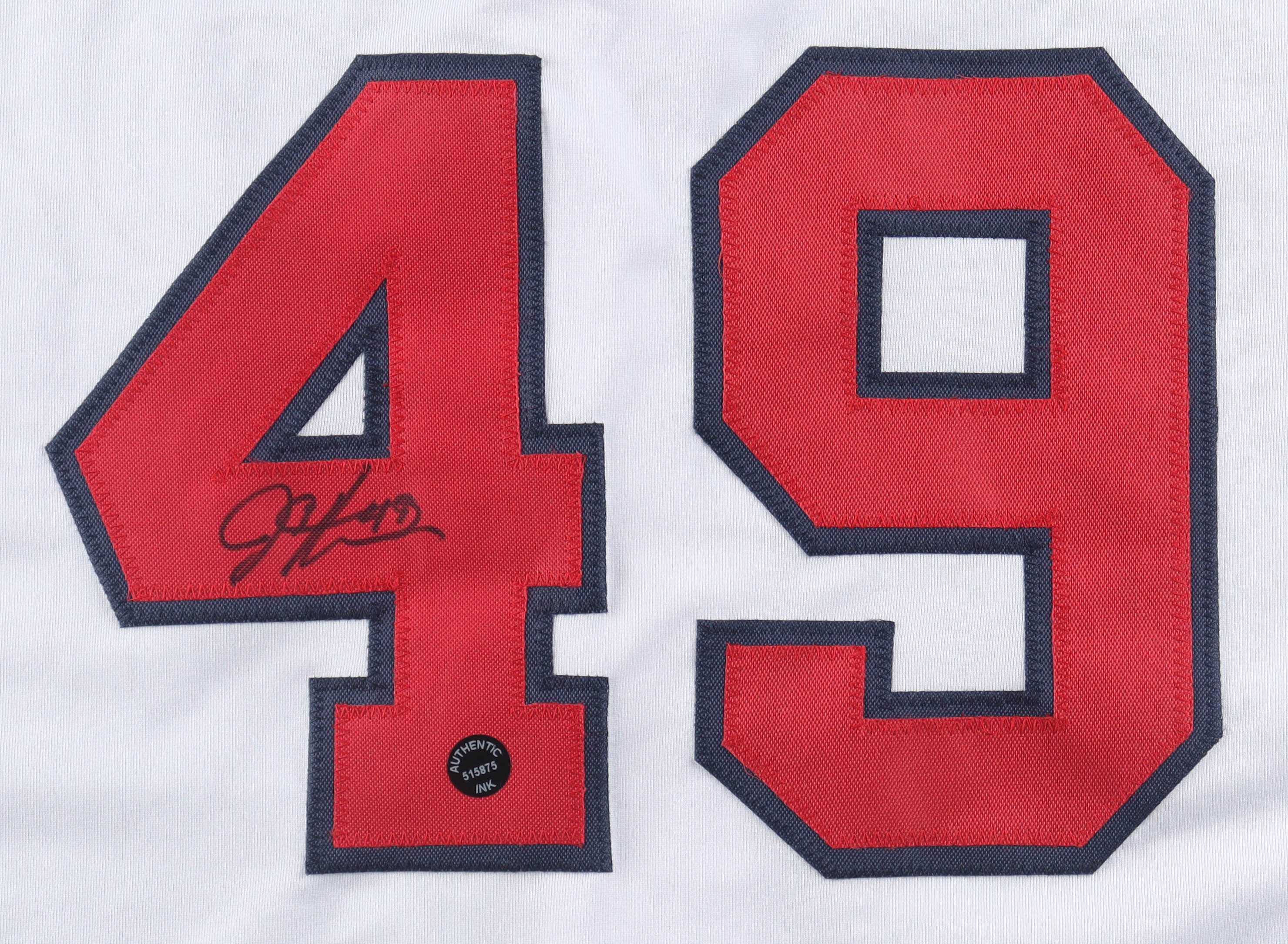 John Rocker Signed Jersey Inscribed "Trump 24" (AWM) at PristineAuction.com John Rocker Signed Jersey Inscribed "Trump 24" (AWM) at PristineAuction.com
