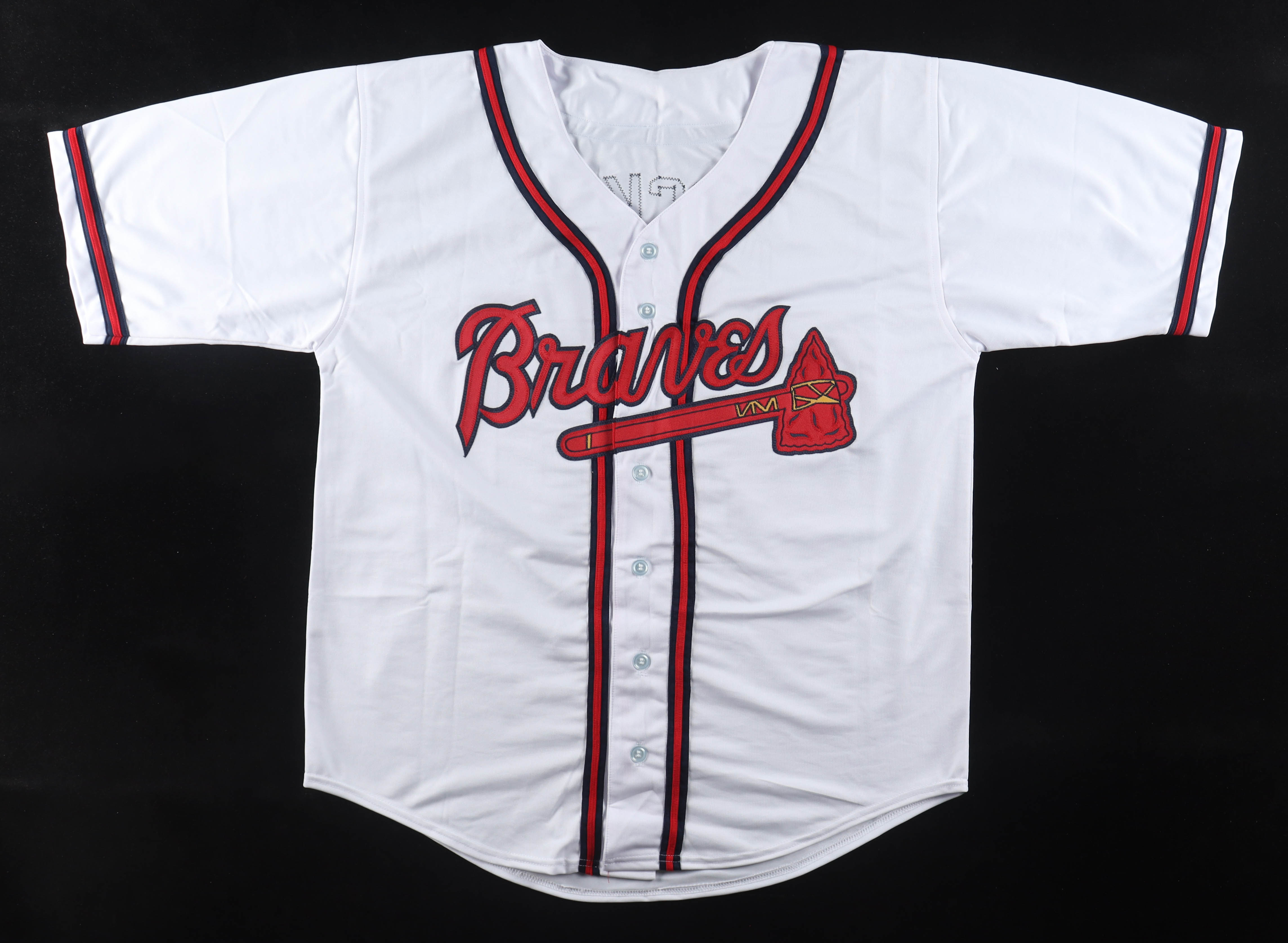 John Rocker Signed Jersey Inscribed "Trump 24" (AWM) at PristineAuction.com John Rocker Signed Jersey Inscribed "Trump 24" (AWM) at PristineAuction.com