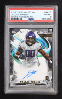 Dallas Turner 2024 Topps Inception Rookie Autograph #RADT RC (PSA 8) at PristineAuction.com