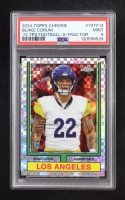 Blake Corum 2024 Topps Chrome '74 Topps Football X-Fractor #74TF14 RC (PSA 9) at PristineAuction.com