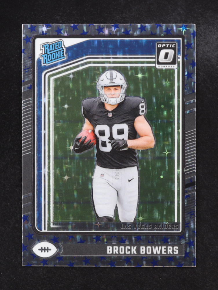 Brock Bowers 2024 Donruss Optic Stars #215 RR RC