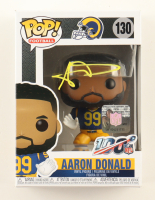 Aaron Donald Signed "Rams" #130 Funko Pop! Vinyl Figure (Beckett) at PristineAuction.com