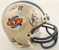 Ricky Williams, Kordell Stewart & Kevin Johnson Signed Super Bowl XXXV Mini Helmet (Beckett) at PristineAuction.com