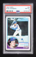 Ryne Sandberg 1983 Topps #83 RC (PSA 8) at PristineAuction.com