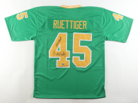 Rudy Ruettiger Signed Jersey Inscribed "Never Quit" (Wilder) at PristineAuction.com
