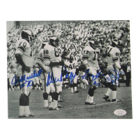 Vikings 8x10 Photo Signed by (4) with Alan Page, Gary Larsen, Jim Marshall & Carl Eller (JSA) at PristineAuction.com