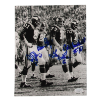 Vikings 8x10 Photo Signed by (4) with Alan Page, Gary Larsen, Jim Marshall & Carl Eller Inscribed "HOF 04" (JSA) at PristineAuction.com