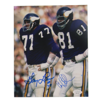 Gary Larsen & Carl Eller Signed Vikings 8x10 Photo (JSA) at PristineAuction.com