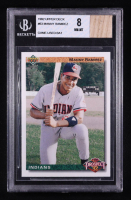 Manny Ramirez 1992 Upper Deck #63 W/ Game-Used Bat RC (BGS 8) at PristineAuction.com