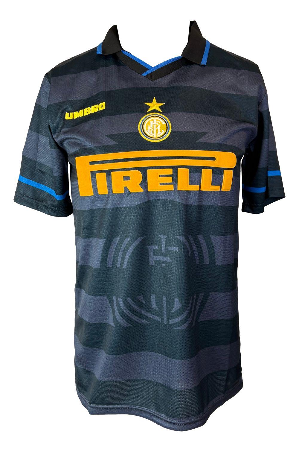 Javier Zanetti Signed Inter Milan Blue Umbro Authentic Jersey (Beckett) at PristineAuction.com Javier Zanetti Signed Inter Milan Blue Umbro Authentic Jersey (Beckett) at PristineAuction.com