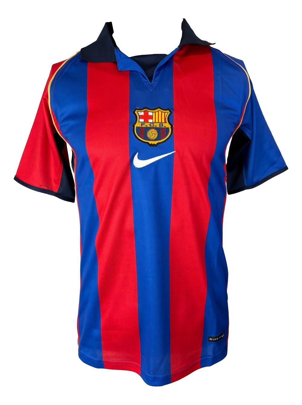Rivaldo Signed Barcelona Nike Authentic Jersey (Beckett) at PristineAuction.com Rivaldo Signed Barcelona Nike Authentic Jersey (Beckett) at PristineAuction.com