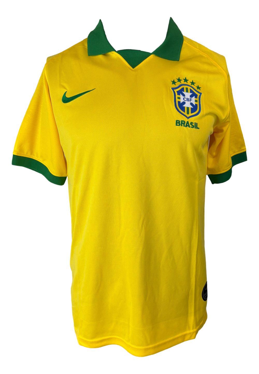 Neymar Jr. Signed Brazil National Team Nike Authentic Jersey (Beckett) at PristineAuction.com Neymar Jr. Signed Brazil National Team Nike Authentic Jersey (Beckett) at PristineAuction.com