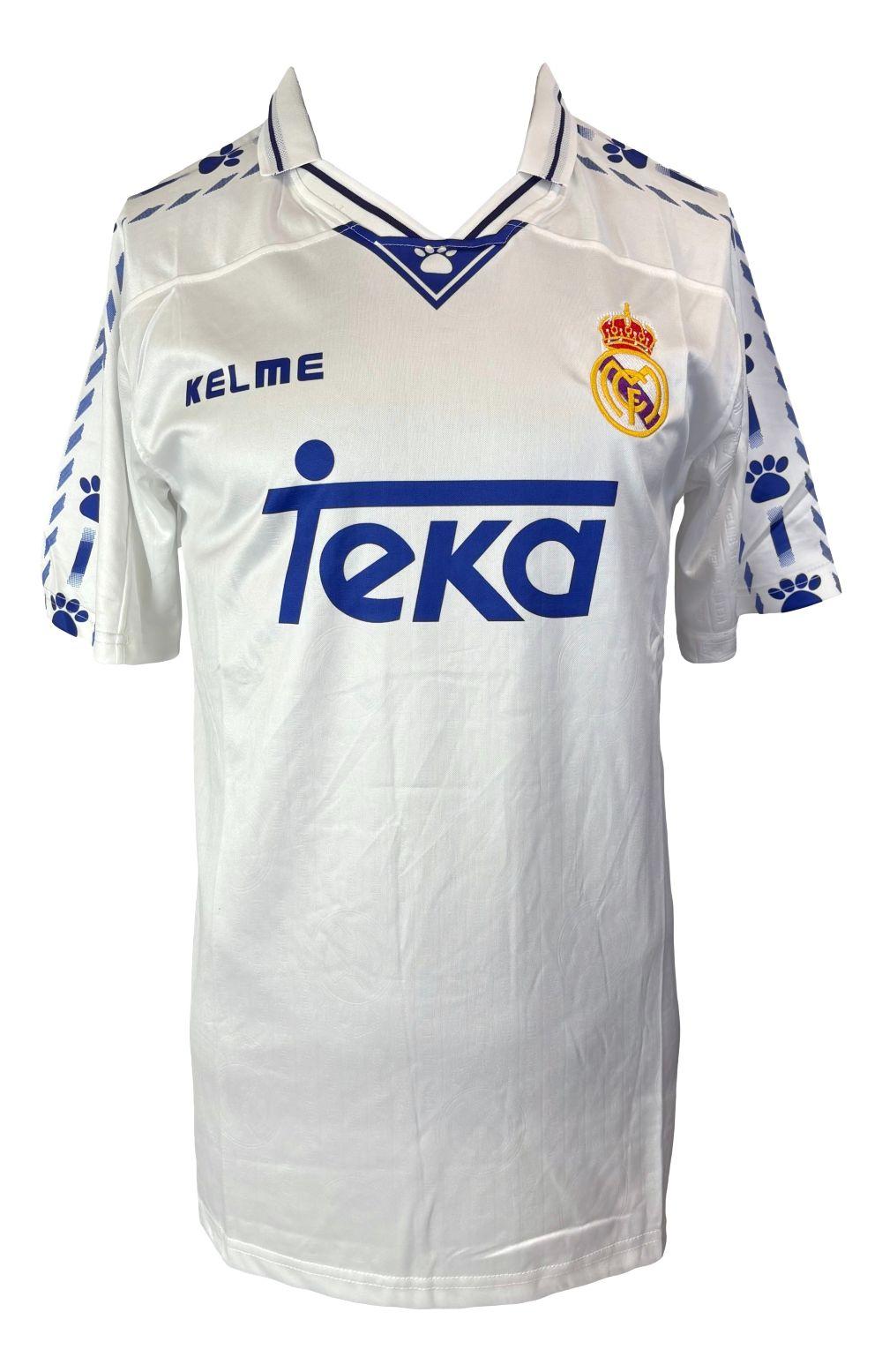 Guti Hernandez Signed Real Madrid Kelme Authentic Jersey (Beckett) at PristineAuction.com Guti Hernandez Signed Real Madrid Kelme Authentic Jersey (Beckett) at PristineAuction.com
