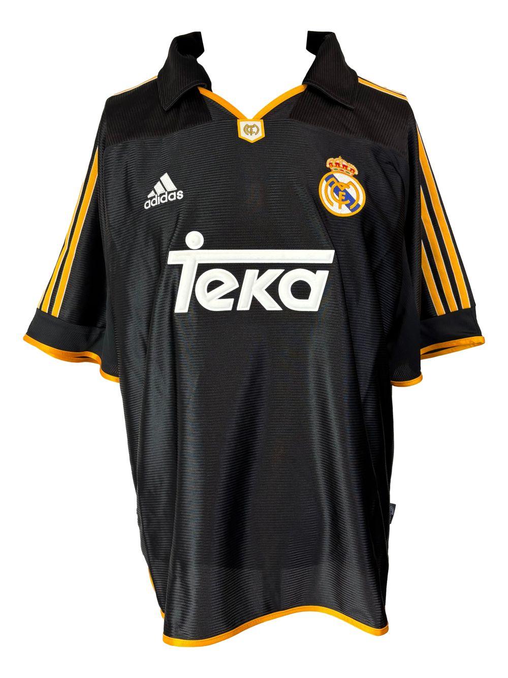 Luis Figo Signed Real Madrid Adidas Authentic Jersey (Beckett) at PristineAuction.com Luis Figo Signed Real Madrid Adidas Authentic Jersey (Beckett) at PristineAuction.com