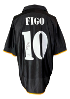 Luis Figo Signed Real Madrid Adidas Authentic Jersey (Beckett) at PristineAuction.com