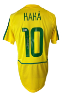 Kaka Signed Brazil National Team Nike Authentic Jersey (Beckett) at PristineAuction.com