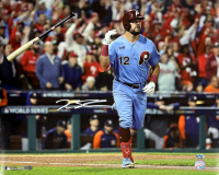 Kyle Schwarber Signed Phillies 16x20 Photo (Sports Integrity) at PristineAuction.com