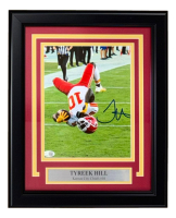 Tyreek Hill Signed Chiefs Custom Framed Photo (JSA) at PristineAuction.com