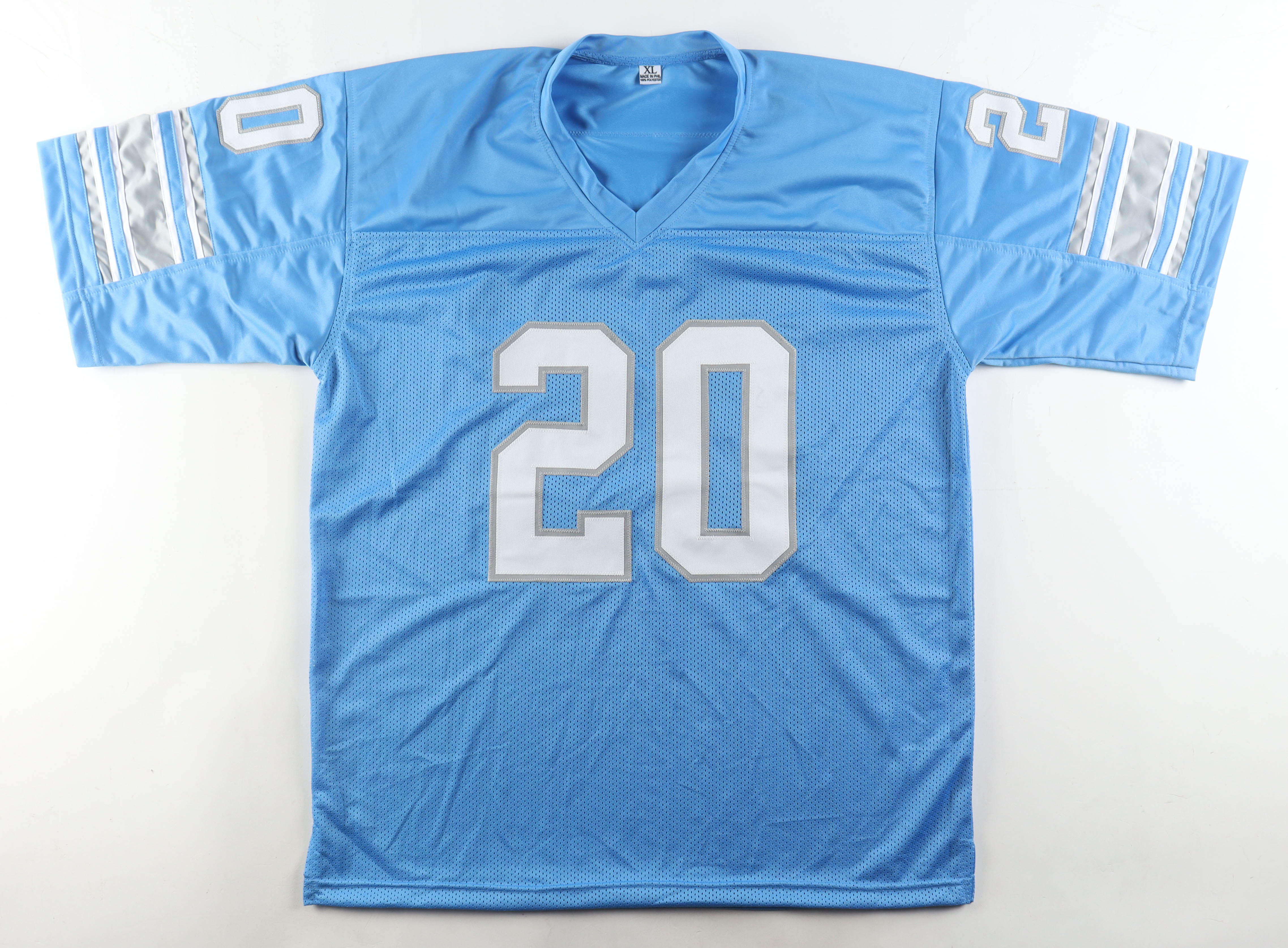 Billy Sims Signed Jersey Inscribed "80 - R.O.Y." (Wilder) at PristineAuction.com Billy Sims Signed Jersey Inscribed "80 - R.O.Y." (Wilder) at PristineAuction.com