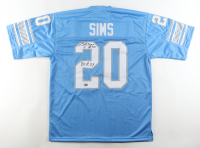 Billy Sims Signed Jersey Inscribed "80 - R.O.Y." (Wilder) at PristineAuction.com
