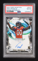 Troy Franklin 2024 Topps Inception Rookie Autograph #RATF RC (PSA 8) at PristineAuction.com
