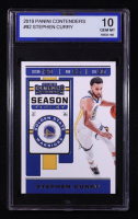 Stephen Curry 2019-20 Panini Contenders #92 (ISA 10) at PristineAuction.com