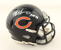 Mike Singletary Signed Bears Speed Mini Helmet Inscribed "HOF 98" (Beckett) at PristineAuction.com