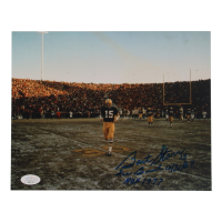 Bart Starr Signed Packers 8x10 Photo Inscribed "HOF 1977" & "Ice Bowl 12/31/1977" (JSA) at PristineAuction.com