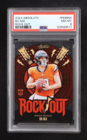 Bo Nix 2024 Absolute Rock Out #ROBNX RC (PSA 8) at PristineAuction.com