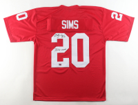 Billy Sims Signed Jersey Inscribed "78 Heisman" (Wilder) at PristineAuction.com